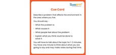 What is an IELTS Cue Card-1-1