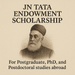 jn tata endowment scholarship