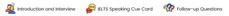 IELTS Speaking Test Format: