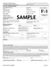 sample I-20 form
