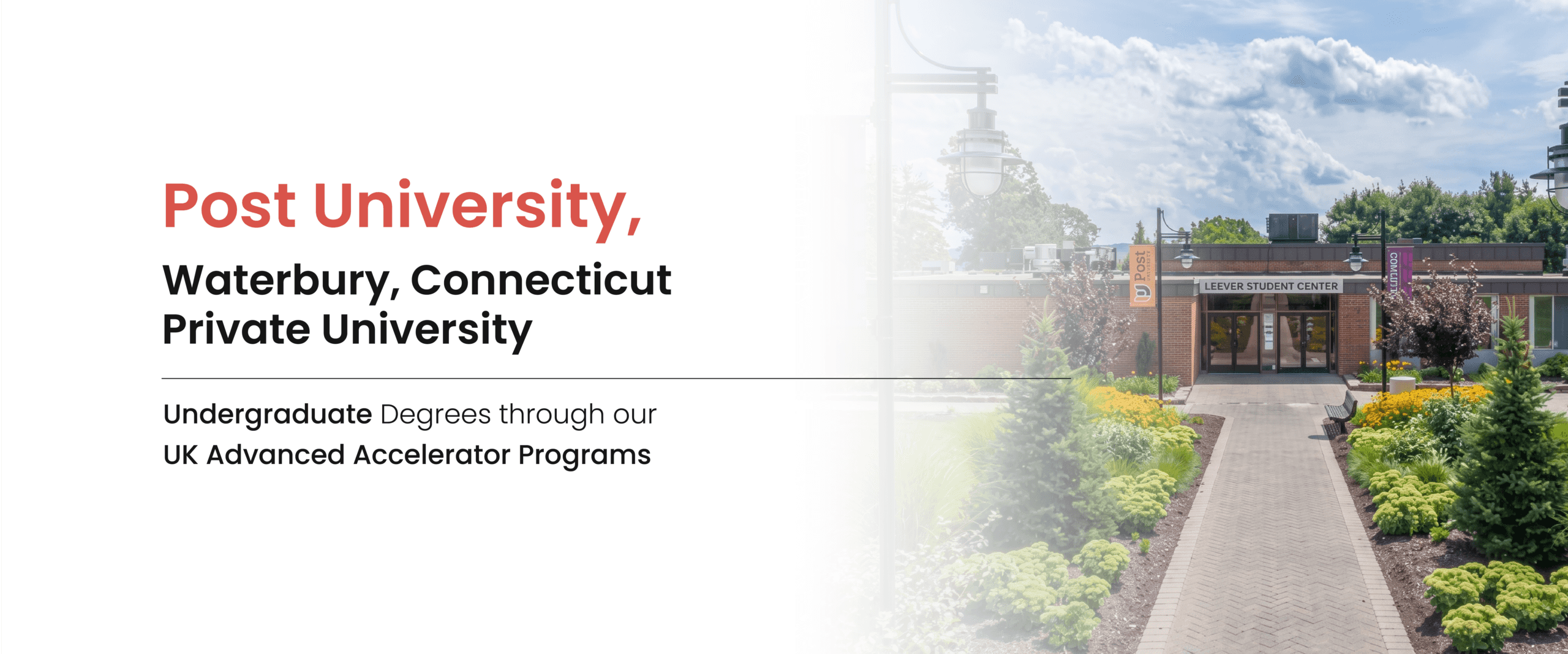 Study in Post University with The WorldGrad