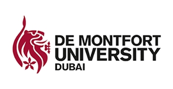 Logo of De Montfort University Dubai