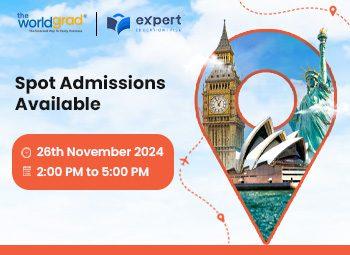 Spot Admissions Available