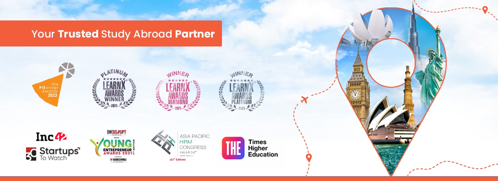 The smartest way to study abroad is through The WorldGrad
