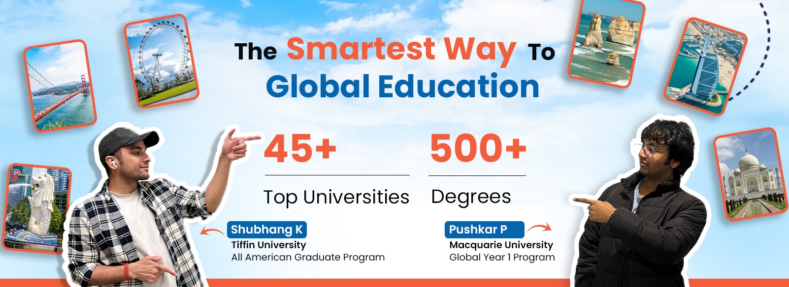 Awards received by The WorldGrad for its exemplary performance in the EdTech industry